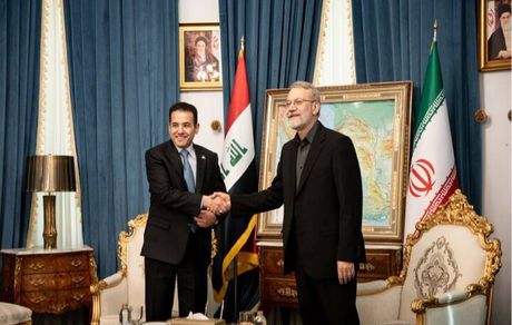تأکید لاریجانی و همتای عراقی بر توسعه همکاری‌های اقتصادی و امنیتی
