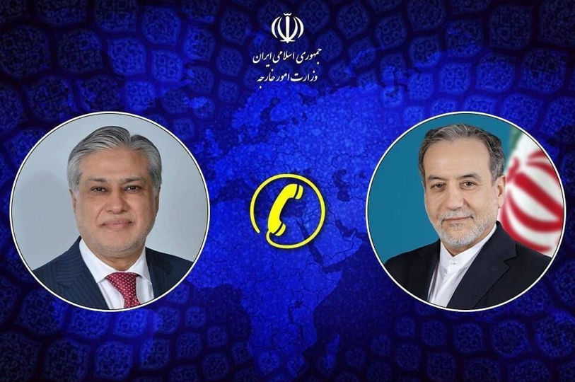 بررسی روند تحولات دیپلماتیک جاری در تماس تلفنی عراقچی با همتایان پاکستانی و عمانی