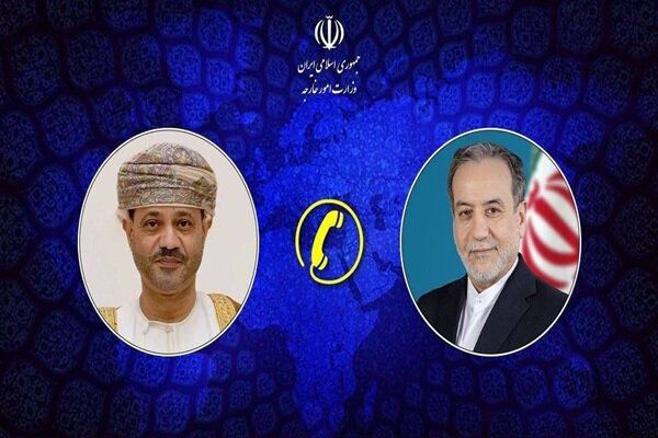 گفتگوی تلفنی وزیران خارجه ایران و عمان درباره تحولات منطقه
