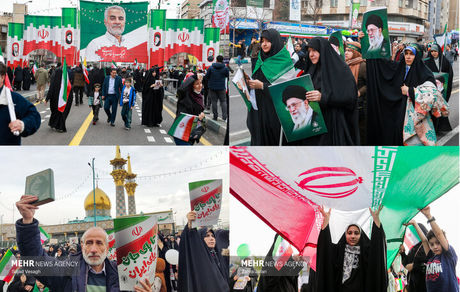 بزرگترین راهپیمایی انقلاب۴۷ ساله؛ ایستادگی و حماسه حضور

