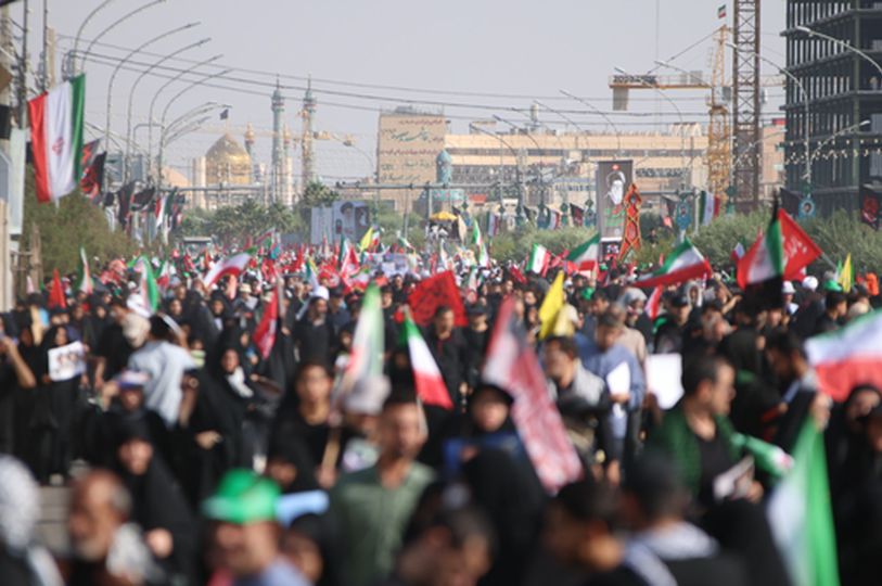 مراسم تشییع پیکر پاک رهبر شهید انقلاب در قم برگزار شد
